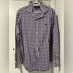 Men’s Polo Ralph Lauren long sleeve button down shirt. Size:medium